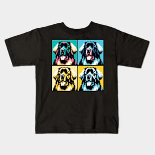 Leonberger Pop Art - Dog Lover Gifts Kids T-Shirt